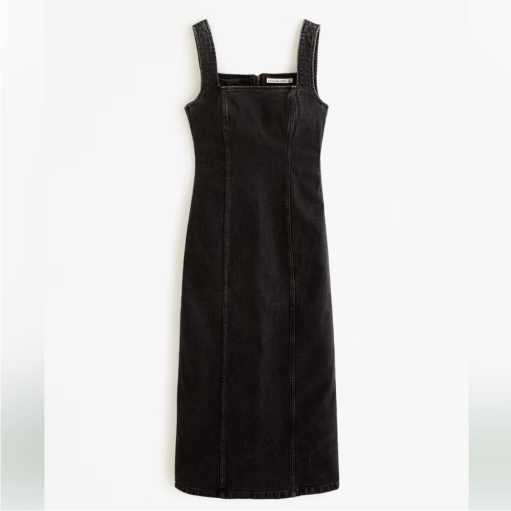 Black Denim Dress